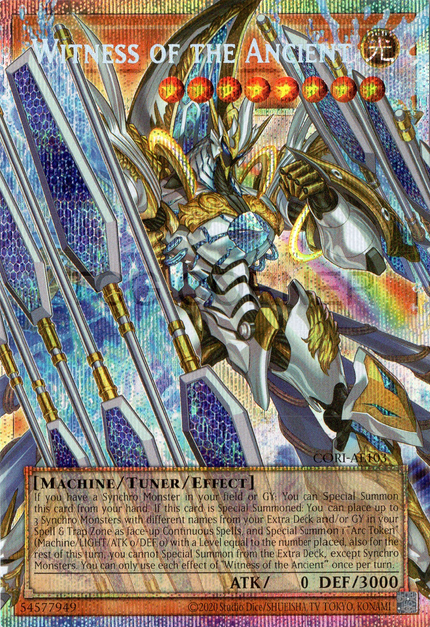 CORI-AE103 Witness of the Ancient (PSER) (Status B)