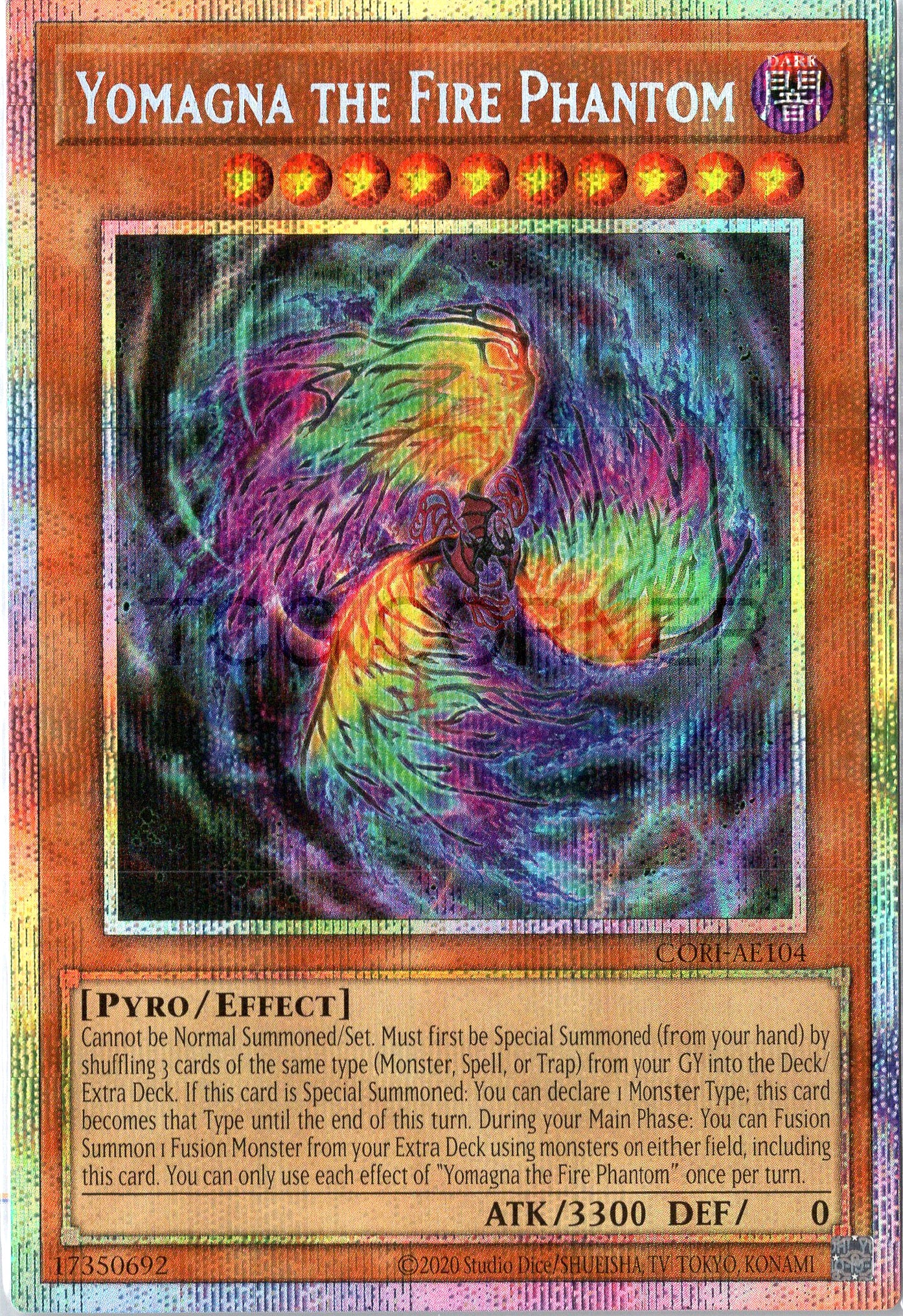 CORI-AE104 Yomagna the Fire Phantom (PSER)