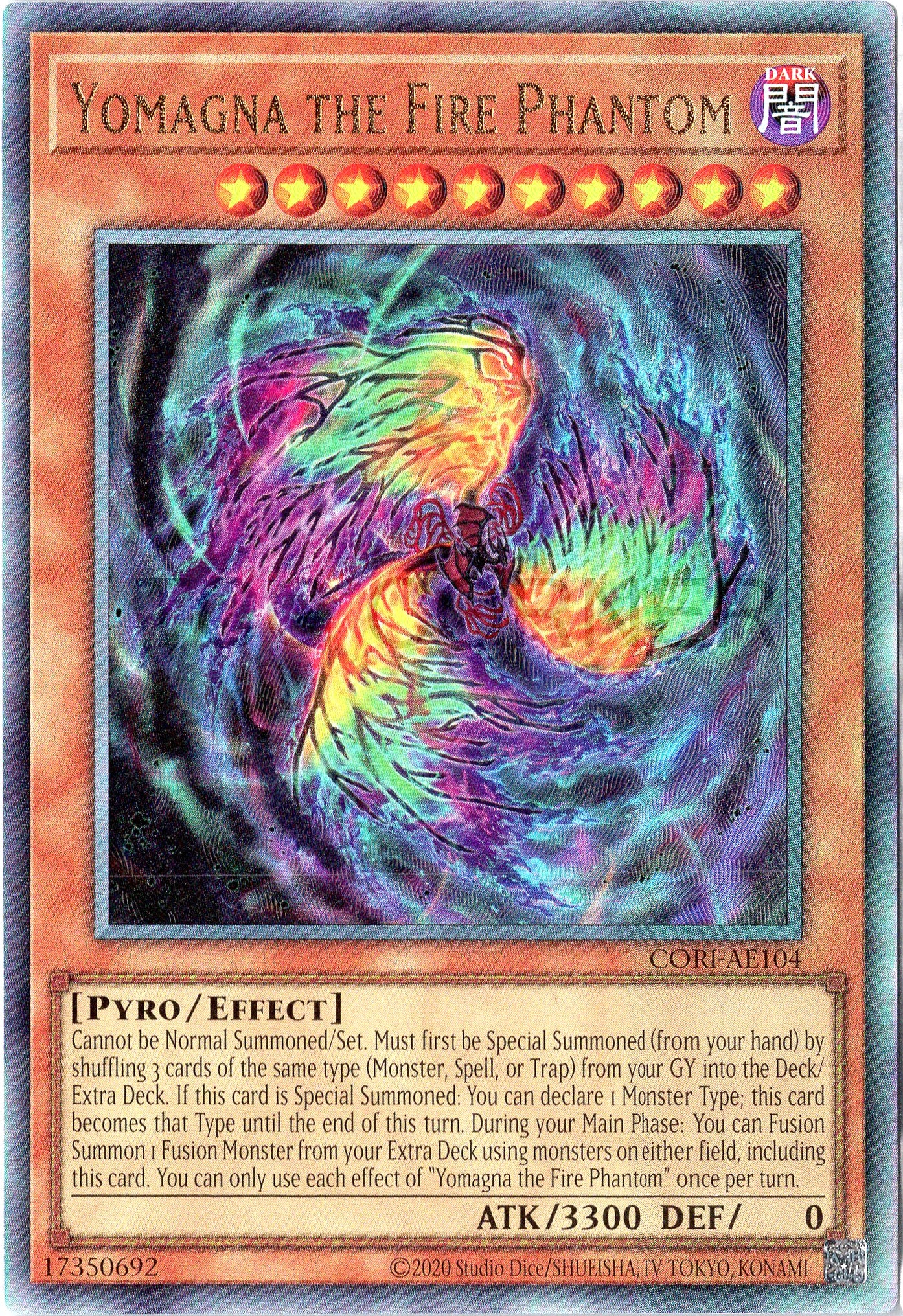 CORI-AE104 Yomagna the Fire Phantom (UL)