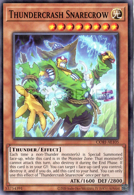 CORI-AE105 Thundercrash Snarecrow (N)