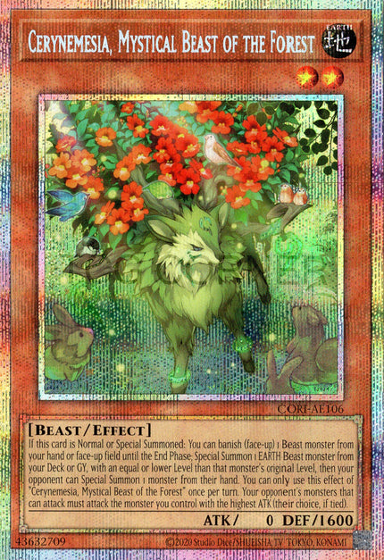 CORI-AE106 Cerynemesia, Mystical Beast of the Forest (PSER) (Status B)