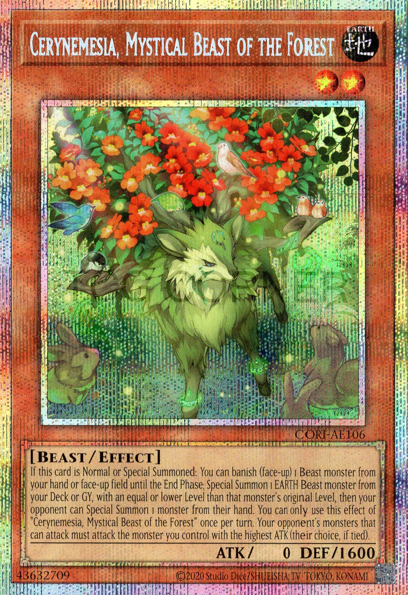 CORI-AE106 Cerynemesia, Mystical Beast of the Forest (PSER)