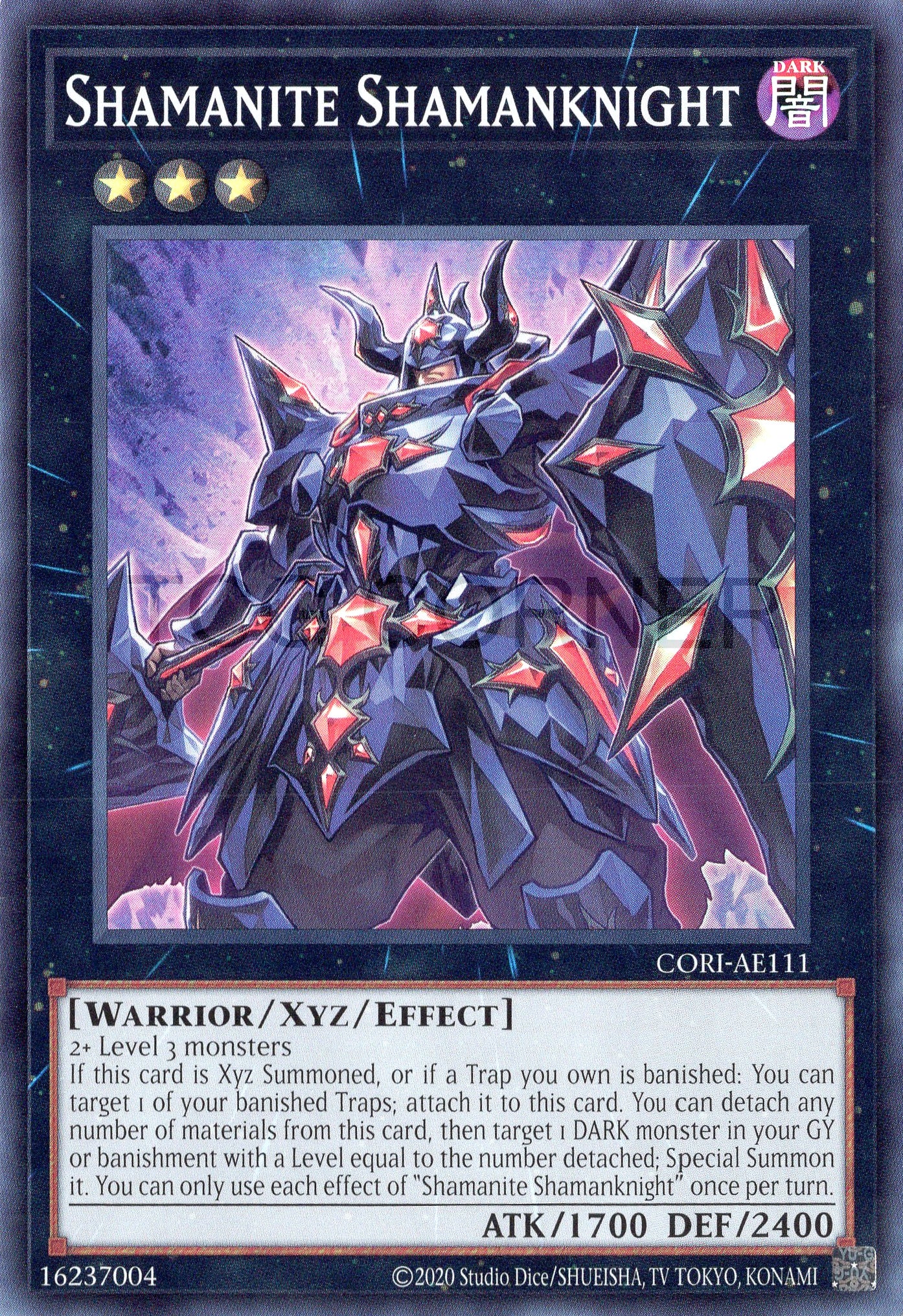 CORI-AE111 Shamanite Shamanknight (SR)