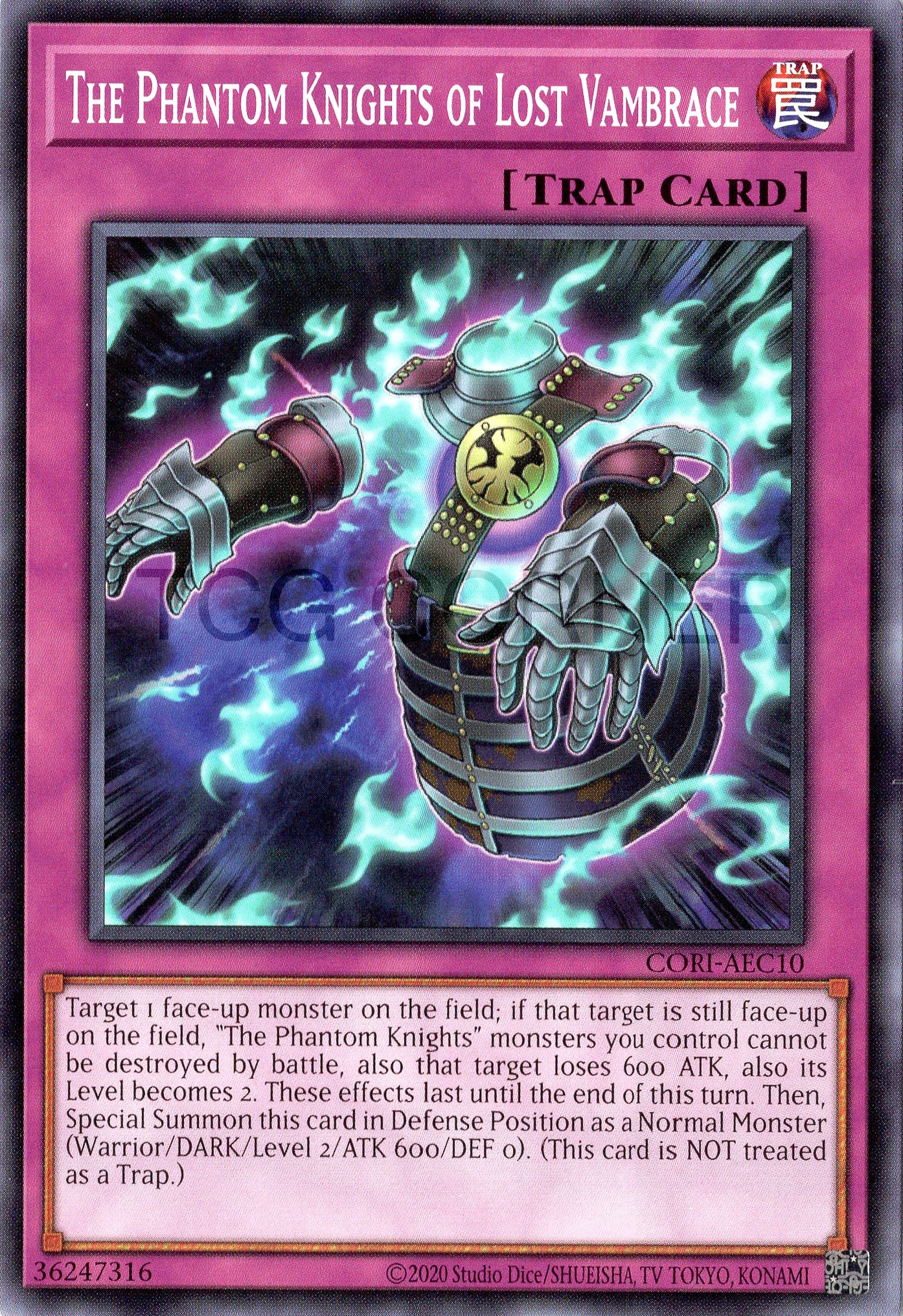 CORI-AEC10 The Phantom Knights of Lost Vambrace (N)