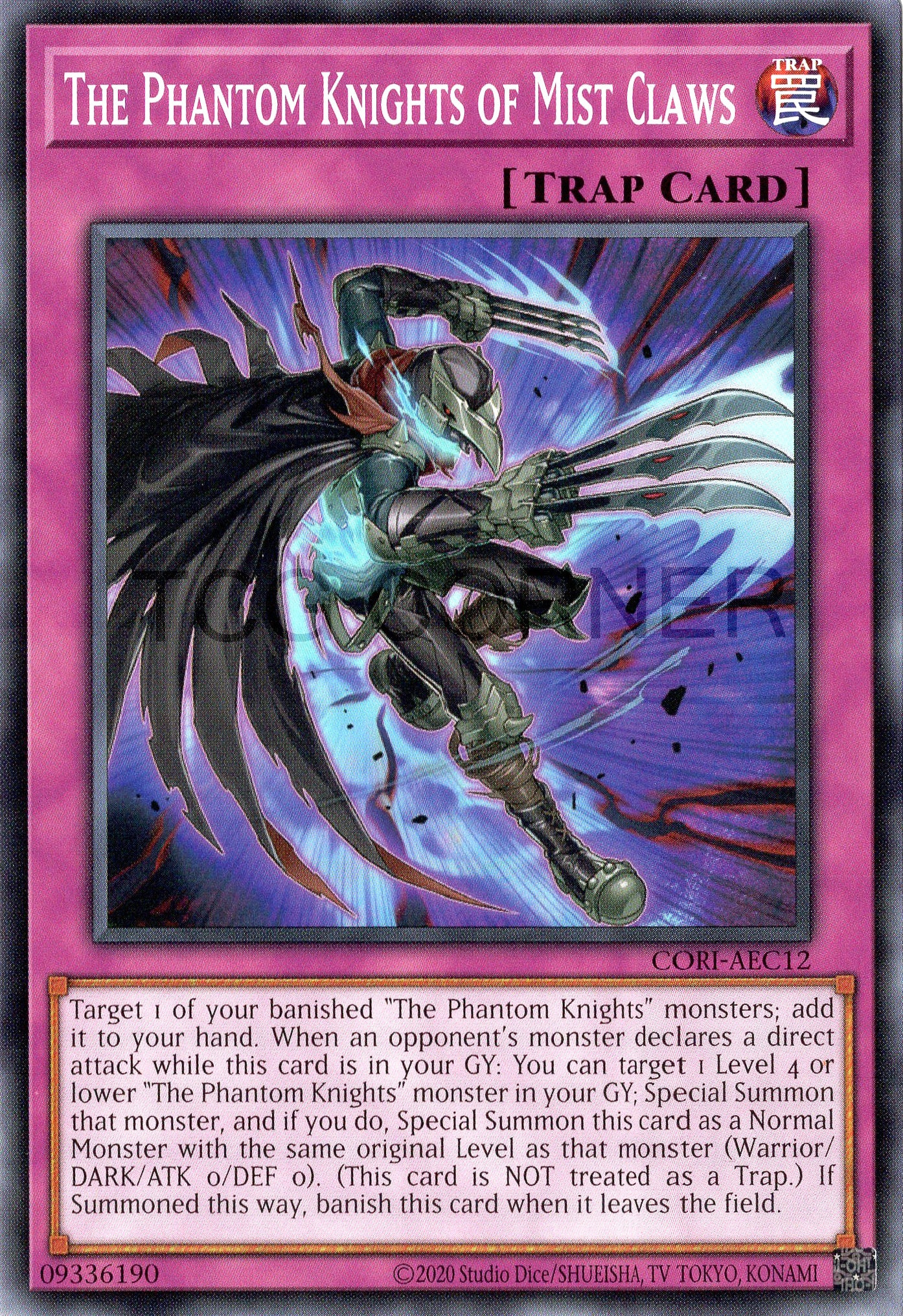 CORI-AEC12 The Phantom Knights of Mist Claws (N)