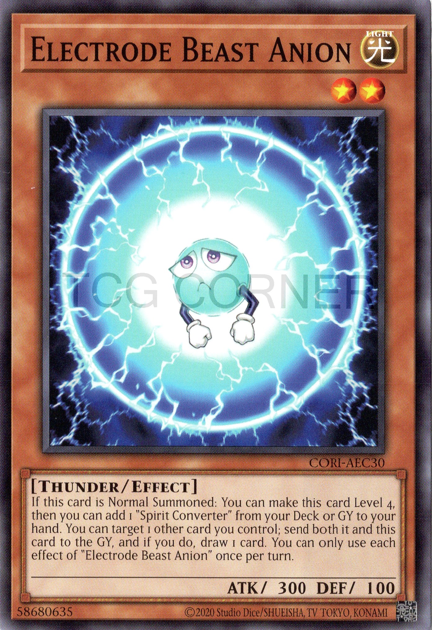 CORI-AEC30 Electrode Beast Anion (N)