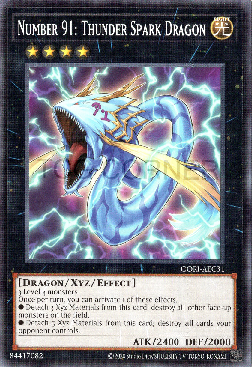 CORI-AEC31 Number 91: Thunder Spark Dragon (N)