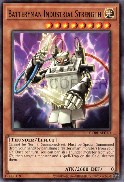 CORI-AEC40 Batteryman Industrial Strength (N)