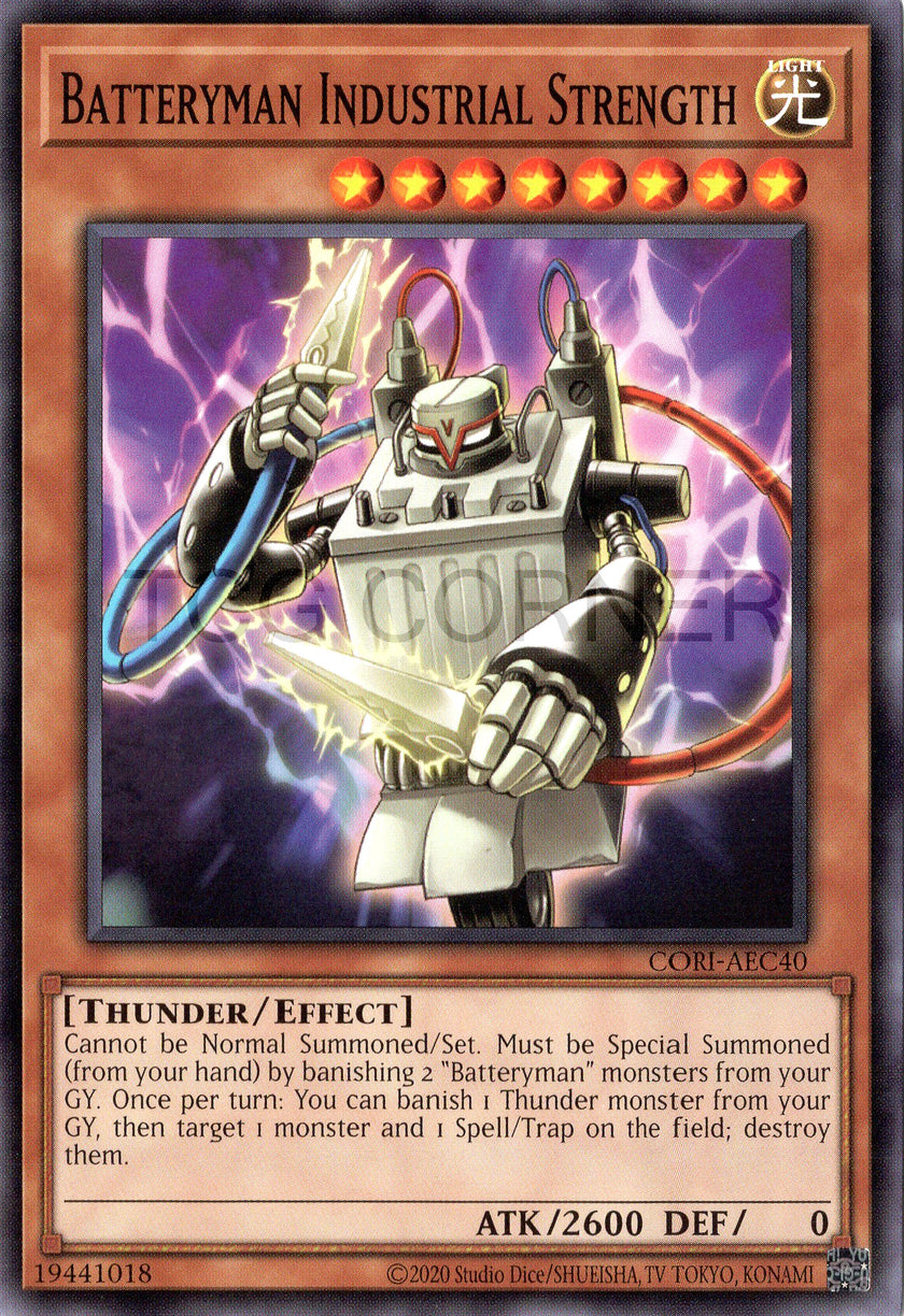 CORI-AEC40 Batteryman Industrial Strength (N)