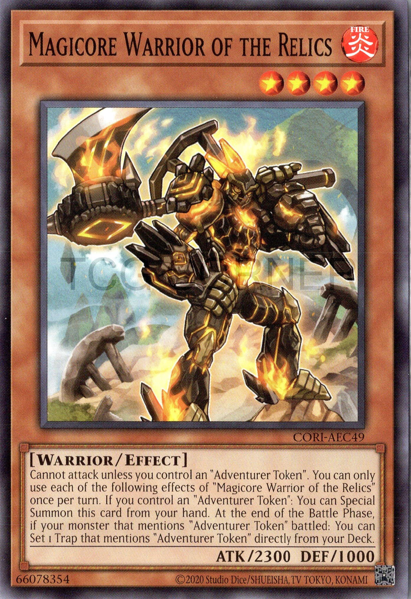 CORI-AEC49 Magicore Warrior of the Relics (N)