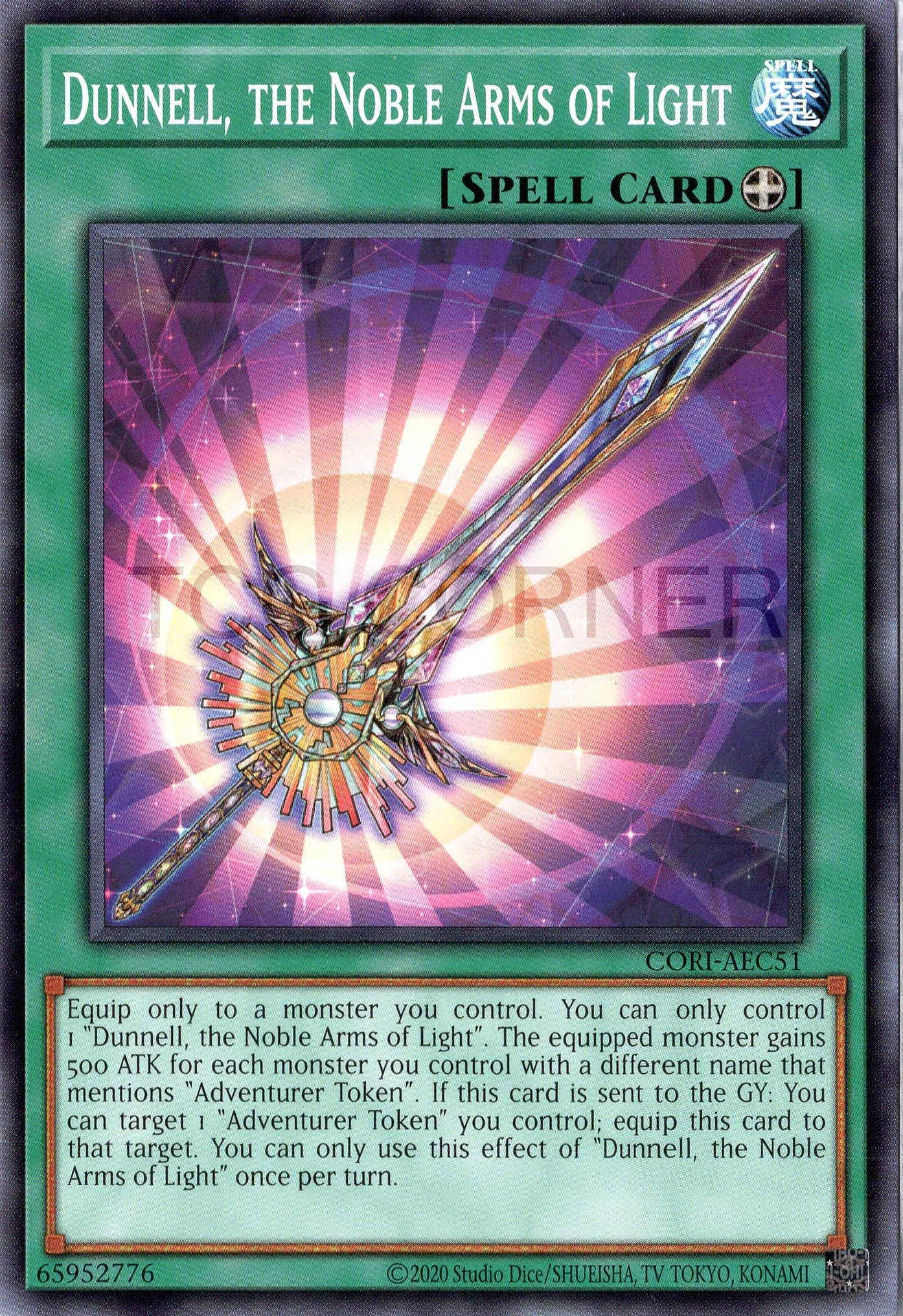 CORI-AEC51 Dunnell, the Noble Arms of Light (N)