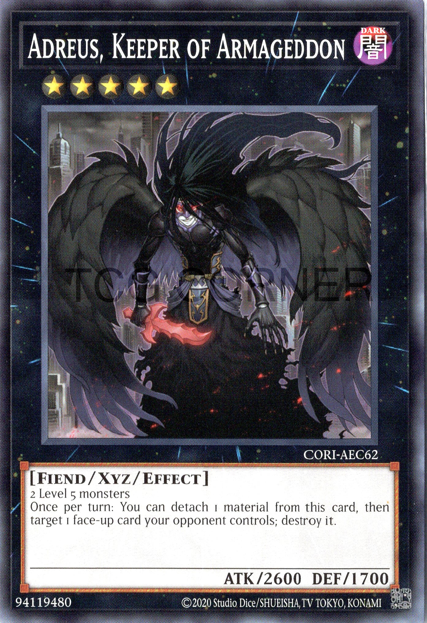 CORI-AEC62 Adreus, Keeper of Armageddon (N)
