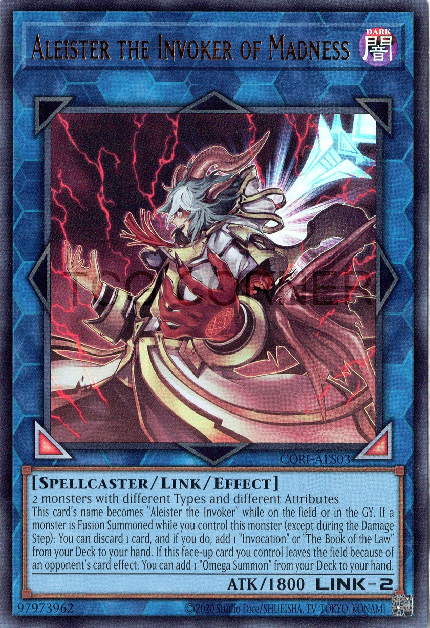 CORI-AES03 Aleister the Invoker of Madness (UR)