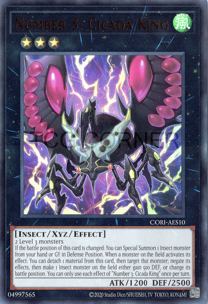 CORI-AES10 Number 3: Cicada King (UR)