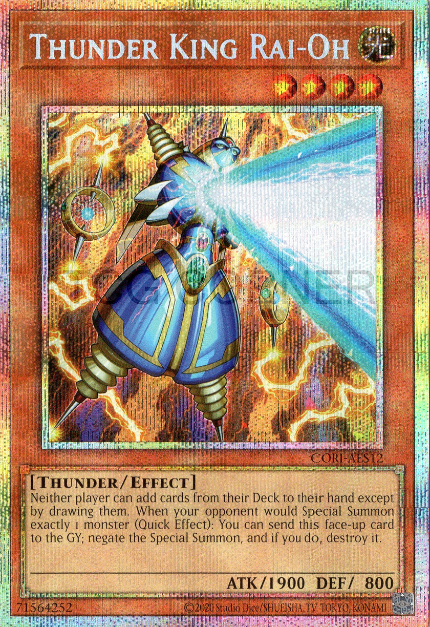 CORI-AES12 Thunder King Rai-Oh (PSER)