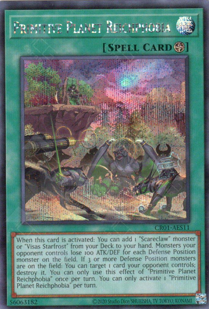 CR01-AES11 Primitive Planet Reichphobia (SER)