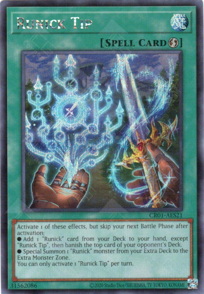 CR01-AES21 Runick Tip (SER)