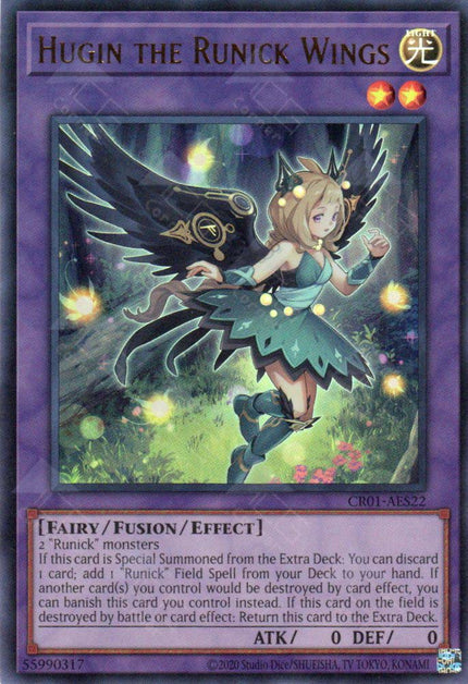 CR01-AES22 Hugin the Runick Wings (UR)