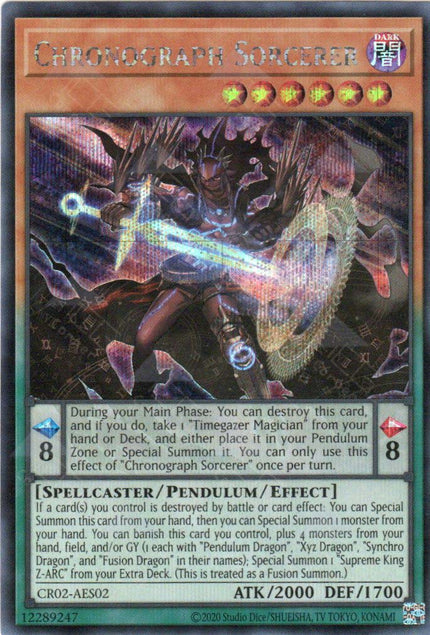 CR02-AES02 Chronograph Sorcerer (SER)