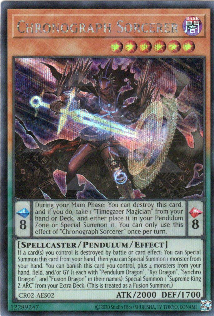 CR02-AES02 Chronograph Sorcerer (SER)