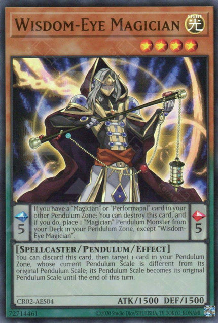 CR02-AES04 Wisdom-Eye Magician (UR)