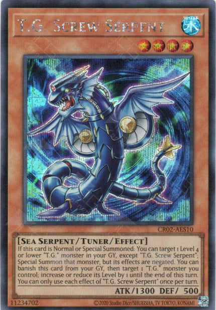 CR02-AES10 T.G. Screw Serpent (SER)
