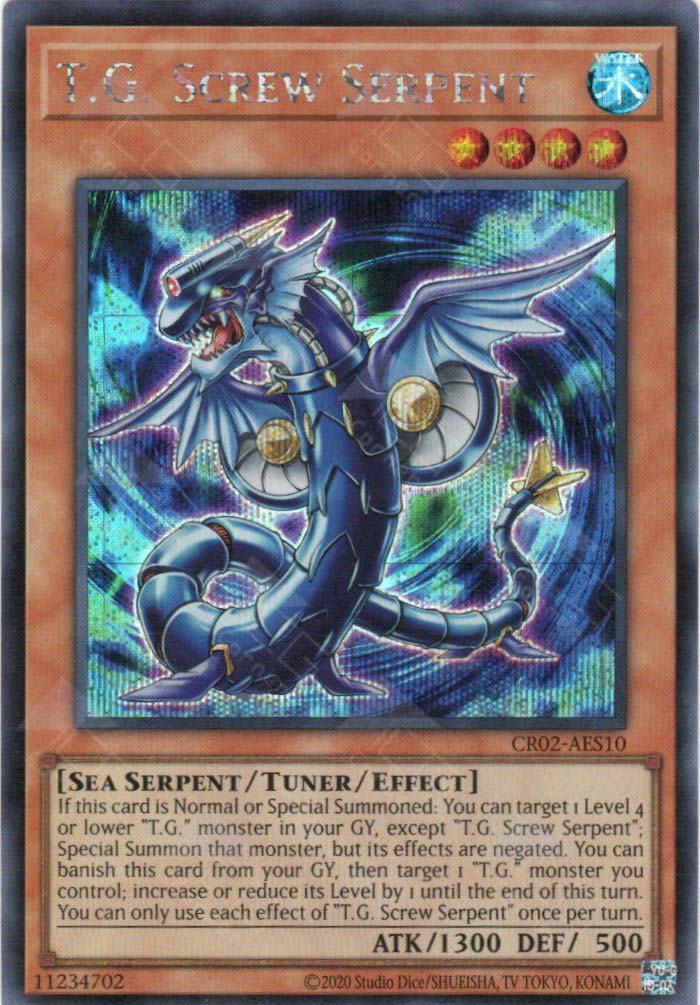 CR02-AES10 T.G. Screw Serpent (SER)