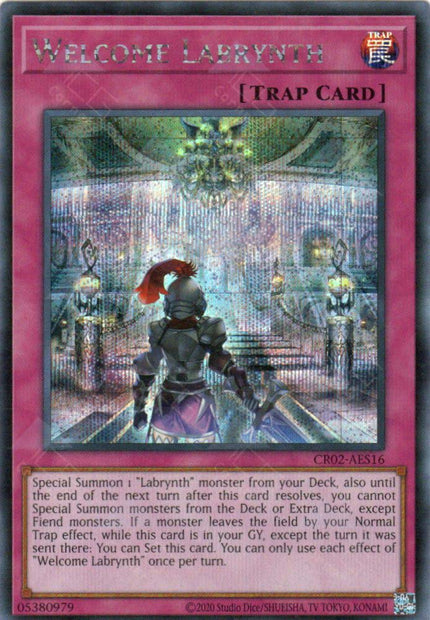CR02-AES16 Welcome Labrynth (SER)
