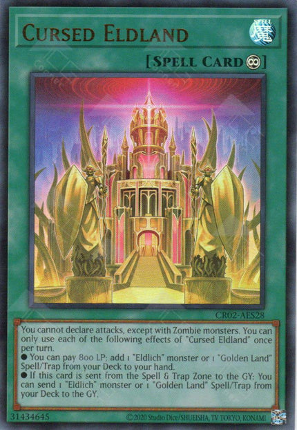 CR02-AES28 Cursed Eldland (UR)