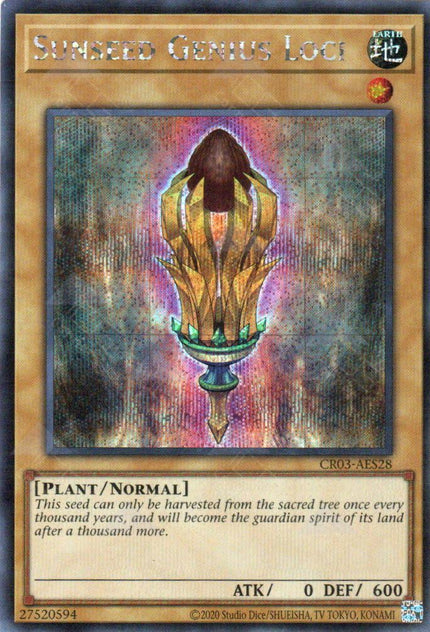 CR03-AES28 Sunseed Genius Loci (SER)