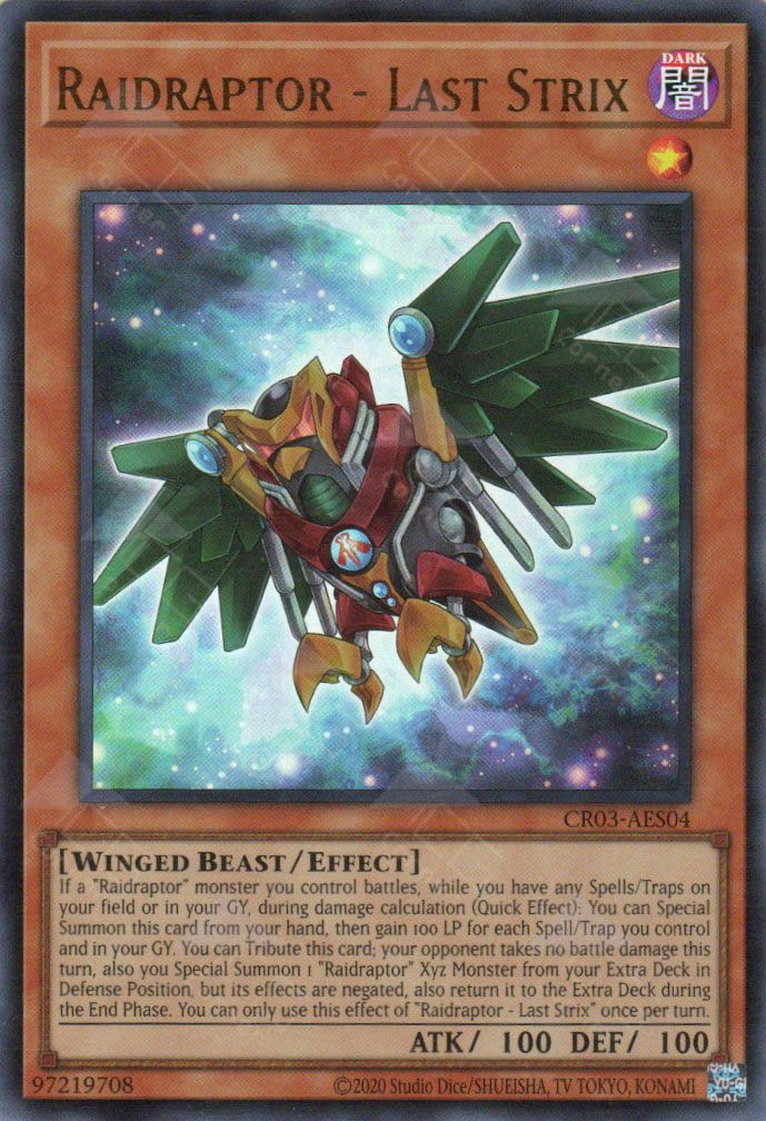 CR03-AES04 Raidraptor - Last Strix (UR)