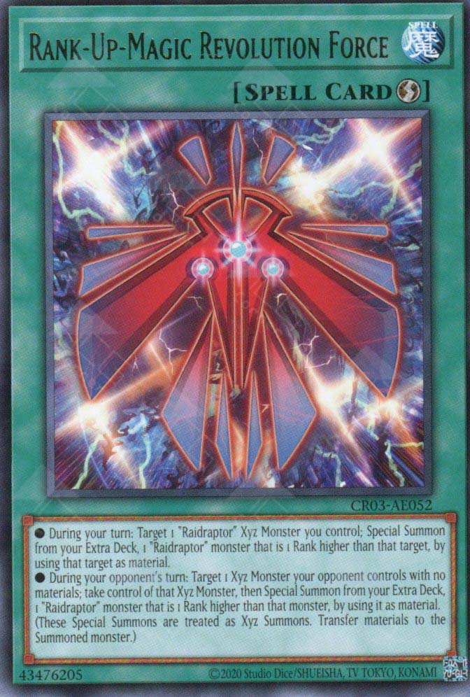 CR03-AE052 Rank-Up-Magic Revolution Force (R)