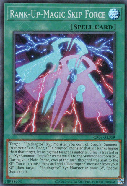 CR03-AE059 Rank-Up-Magic Skip Force (SR)