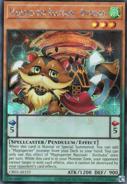 CR03-AE125 Majespecter Raccoon - Bunbuku (SER)