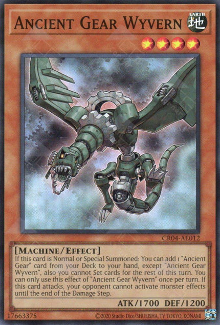 CR04-AE012 Ancient Gear Wyvern (SR)