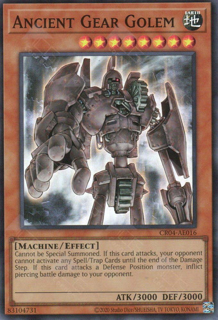 CR04-AE016 Ancient Gear Golem (SR)