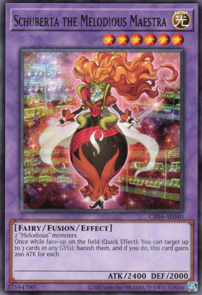 CR04-AE040 Schuberta the Melodious Maestra (R)