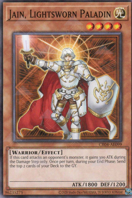 CR04-AE099 Jain, Lightsworn Paladin (N)