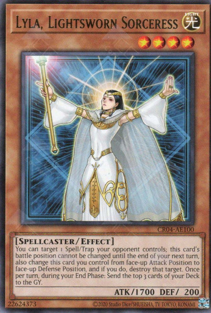 CR04-AE100 Lyla, Lightsworn Sorceress (R)