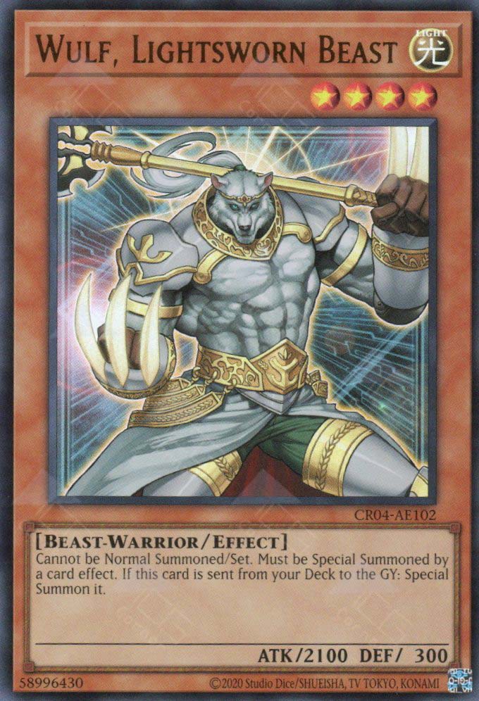 CR04-AE102 Wulf, Lightsworn Beast (UR)