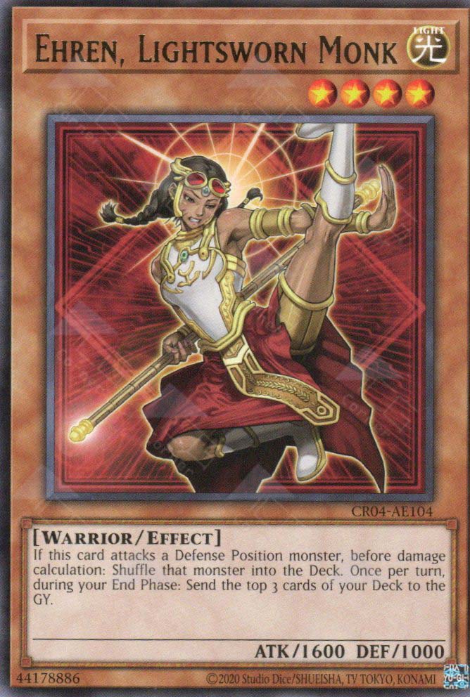 CR04-AE104 Ehren, Lightsworn Monk (R)