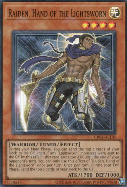 CR04-AE105 Raiden, Hand of the Lightsworn (SR)