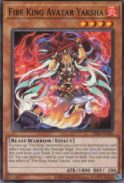 CR04-AE188 Fire King Avatar Yaksha (N)