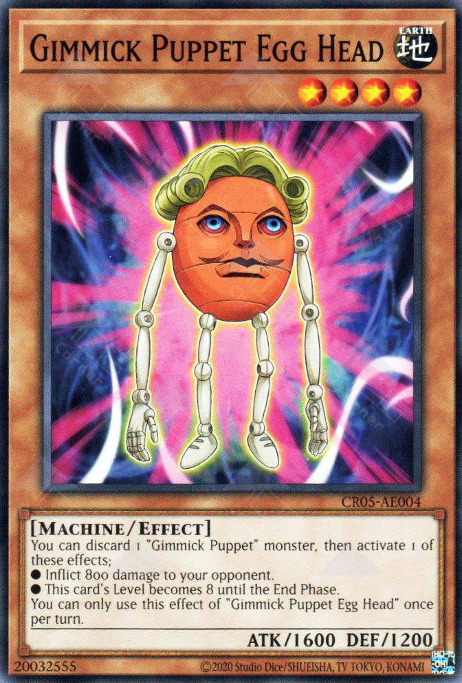 CR05-AE004 Gimmick Puppet Egg Head (N)