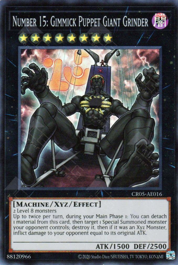 YuGiOh Maximum Gold Rare Number 15: Gimmick Puppet Giant Grinder Mago-en056 YuGiOh Maximum Gold Rare Number 15: Gimmick Puppet Giant Grinder Mago-en056