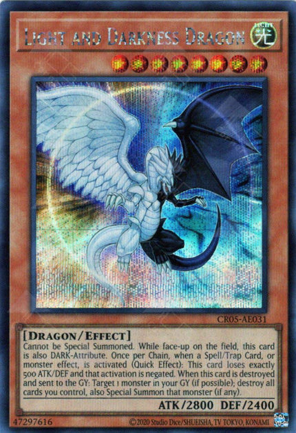 CR05-AE031 Light and Darkness Dragon (SER)