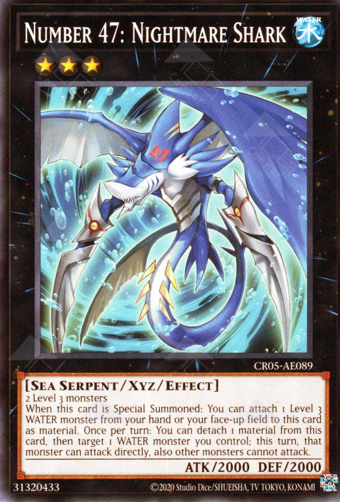 CR05-AE089 Number 47: Nightmare Shark (N)