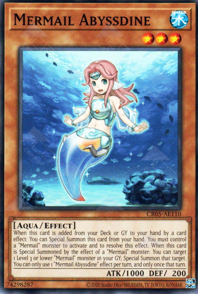 CR05-AE110 Mermail Abyssdine (N) – TCG Corner
