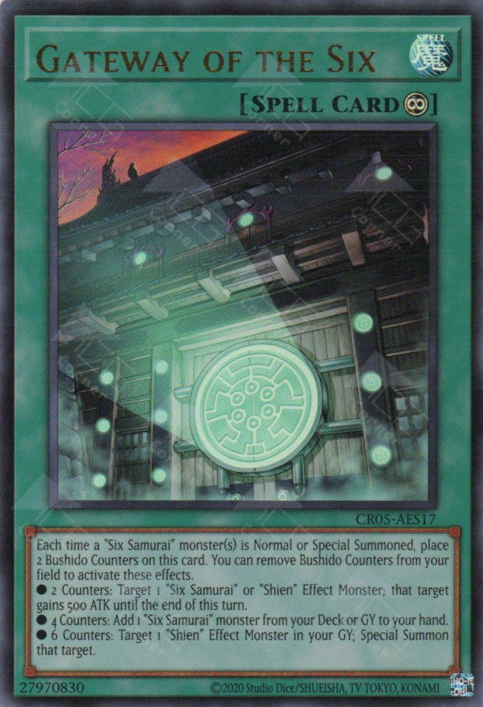 CR05-AES17 Gateway of the Six (QCSR) (Status B)