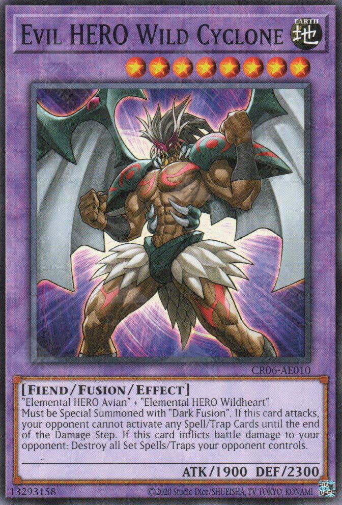 CR06-AE010 Evil HERO Wild Cyclone (N)